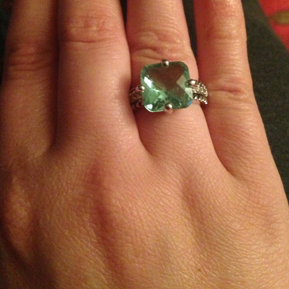 Lia Sophia Aquamarine Ring - Picture 2 of 3